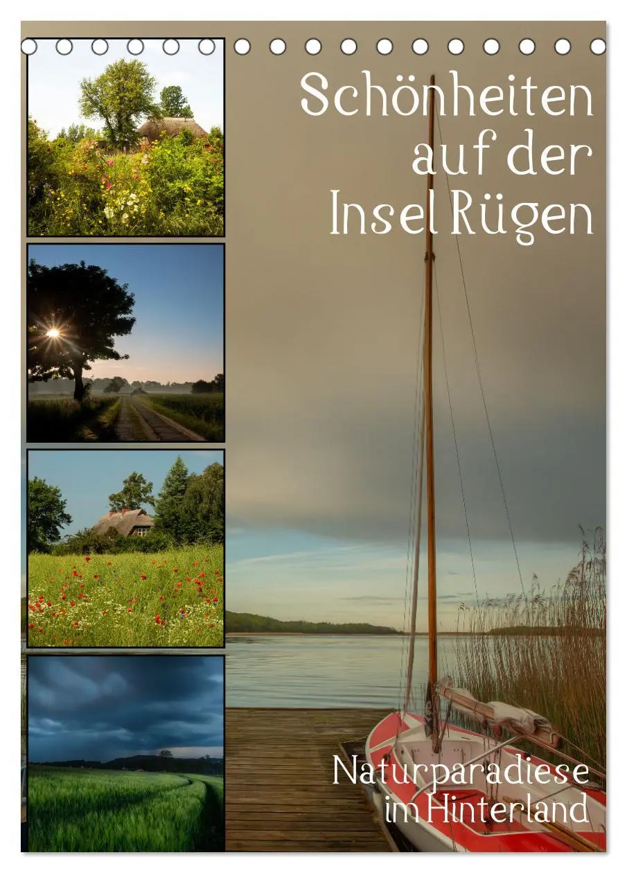 Cover: 9783435994052 | Schönheiten auf der Insel Rügen (Tischkalender 2025 DIN A5 hoch),...