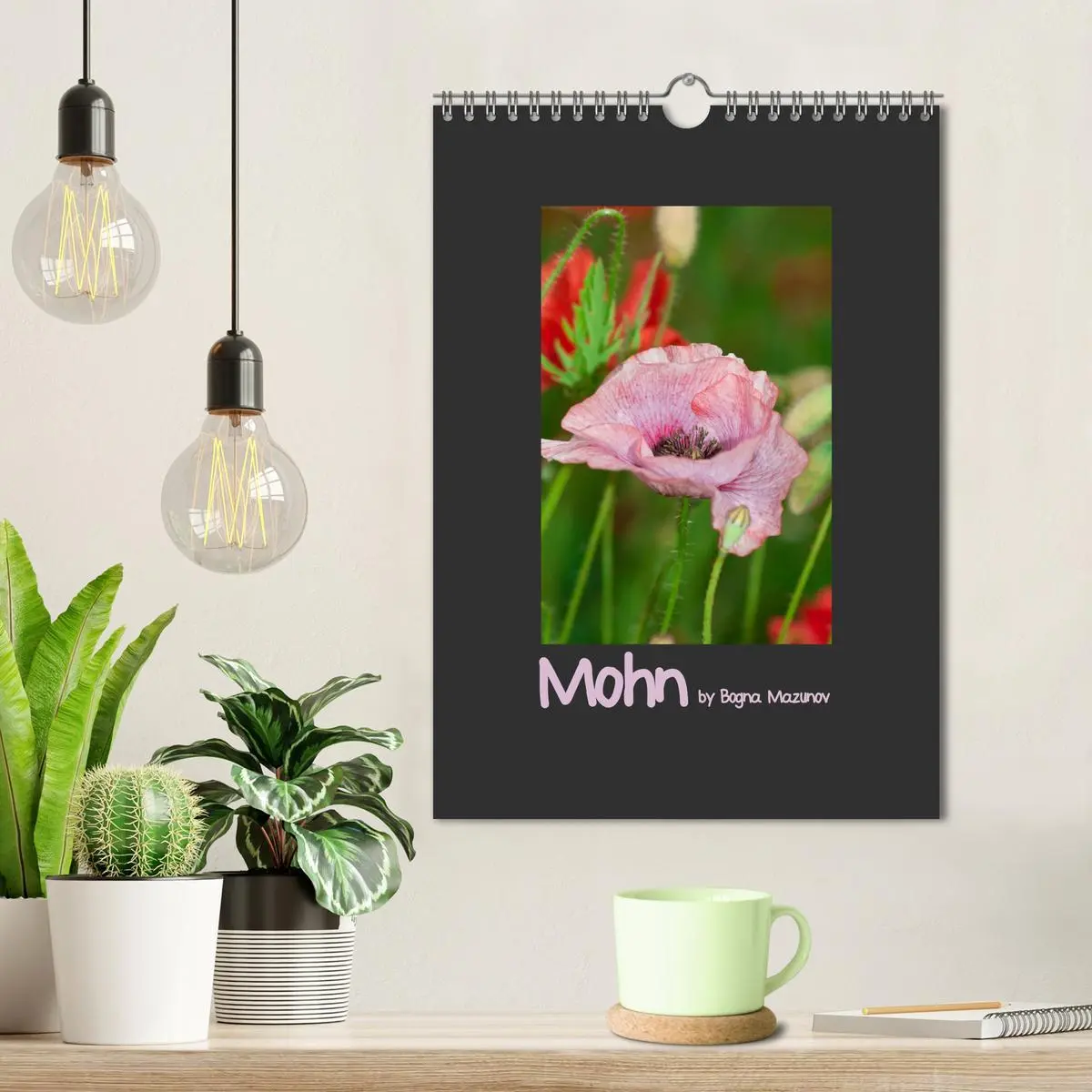 Bild: 9783516484052 | Mohn (Wandkalender 2026 DIN A4 hoch), CALVENDO Monatskalender | 2026