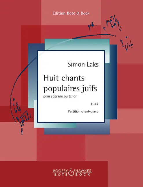 Cover: 9783793144052 | Huit chants populaires juifs | Simon Laks | Notenblätter (ungebunden)