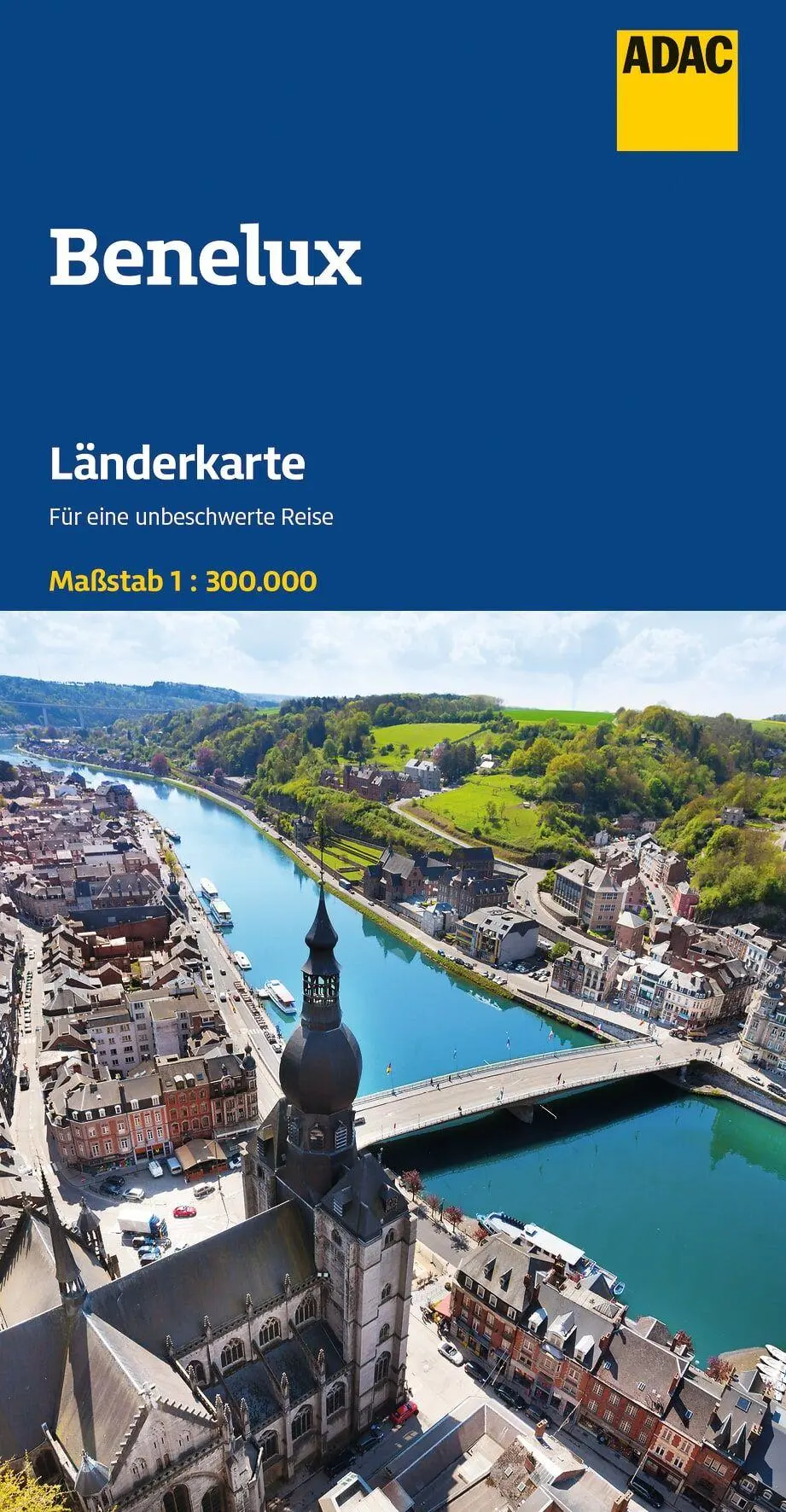 Cover: 9783826424052 | ADAC Länderkarte Benelux 1:300.000 | Belgien, Niederlande, Luxemburg