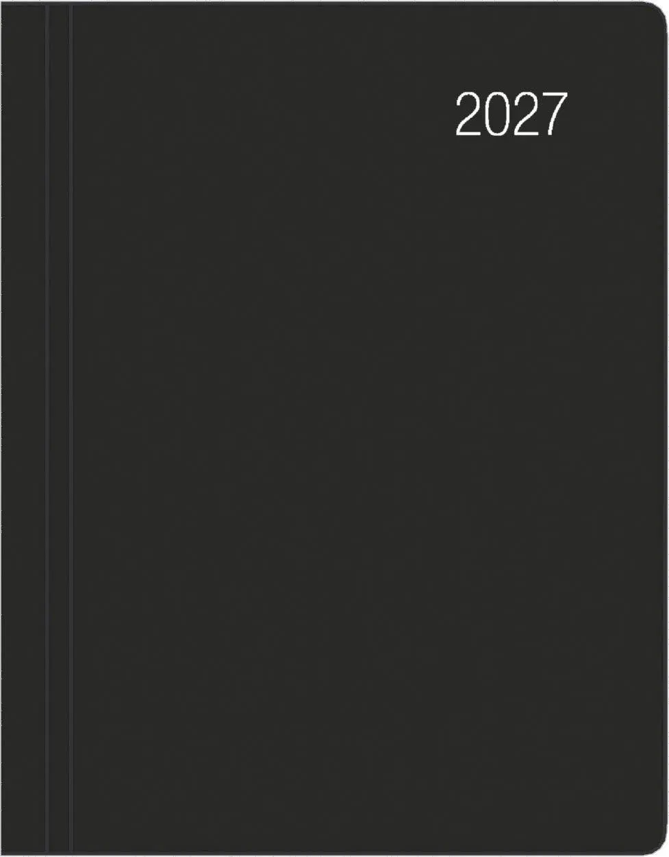 Cover: 4069095014152 | Taschenkalender schwarz 1W/2S 2027 | Neumann Verlage GmbH &amp; Co KG