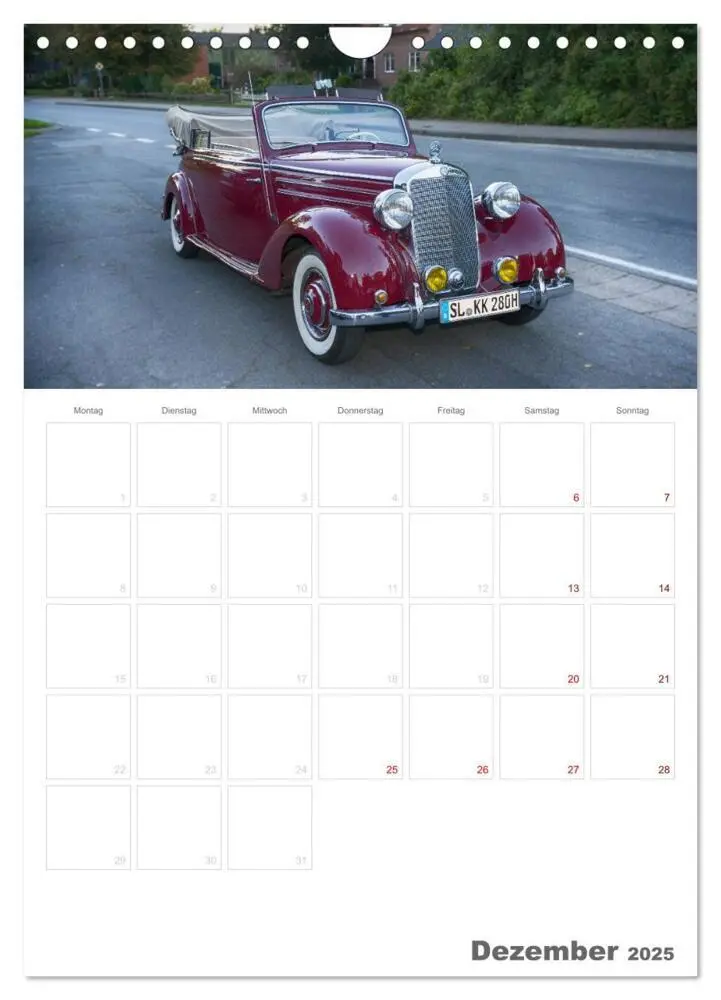 Bild: 9783435984152 | Mercedes Benz 170 SCB (Wandkalender 2025 DIN A4 hoch), CALVENDO...