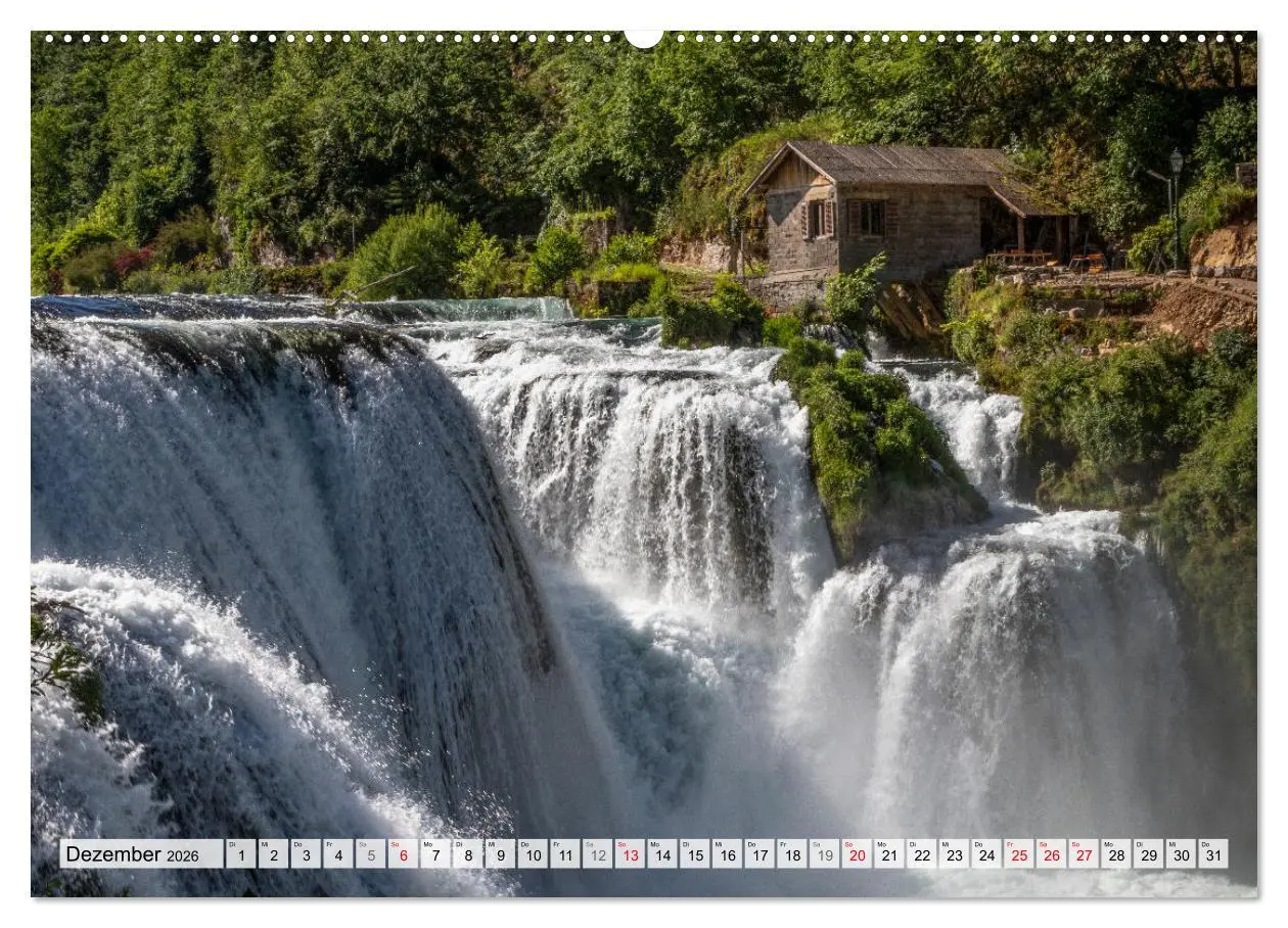 Bild: 9783457384152 | Wasserzauber Bosnien-Herzegowina (Wandkalender 2026 DIN A2 quer),...