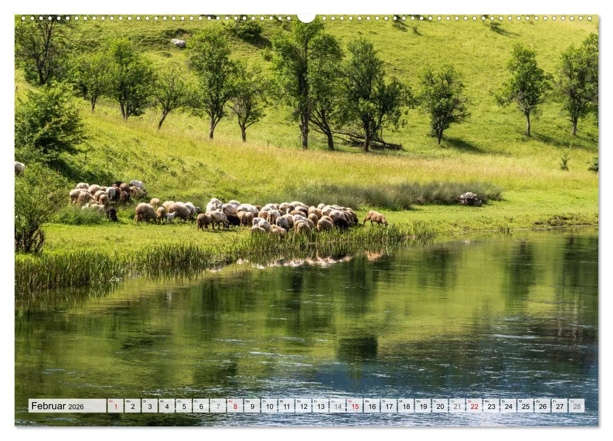 Bild: 9783457384152 | Wasserzauber Bosnien-Herzegowina (Wandkalender 2026 DIN A2 quer),...