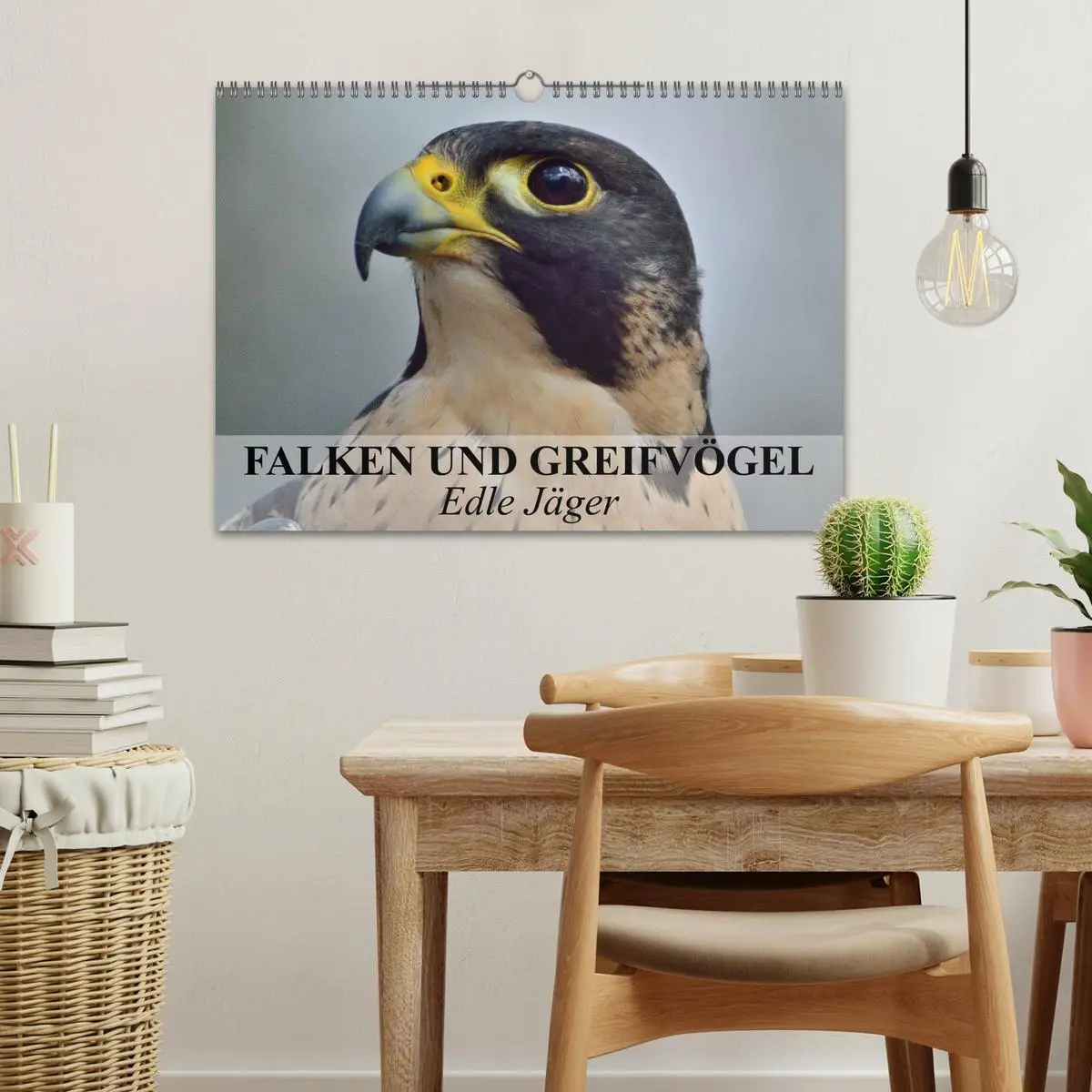 Bild: 9783516094152 | Falken und Greifvögel. Edle Jäger (Wandkalender 2026 DIN A3 quer),...
