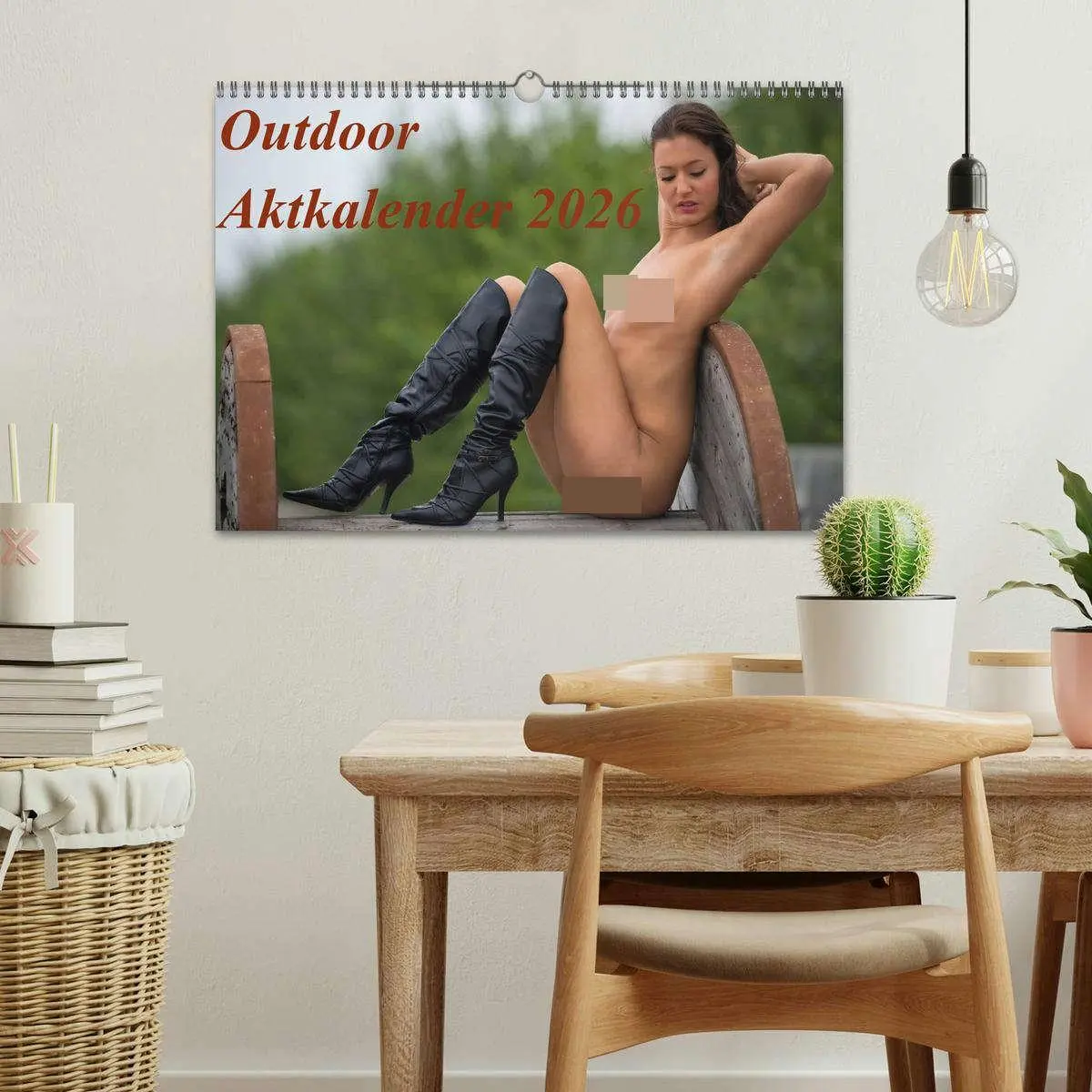 Bild: 9783516164152 | Outdoor Aktkalender 2026 (Wandkalender 2026 DIN A3 quer), CALVENDO...