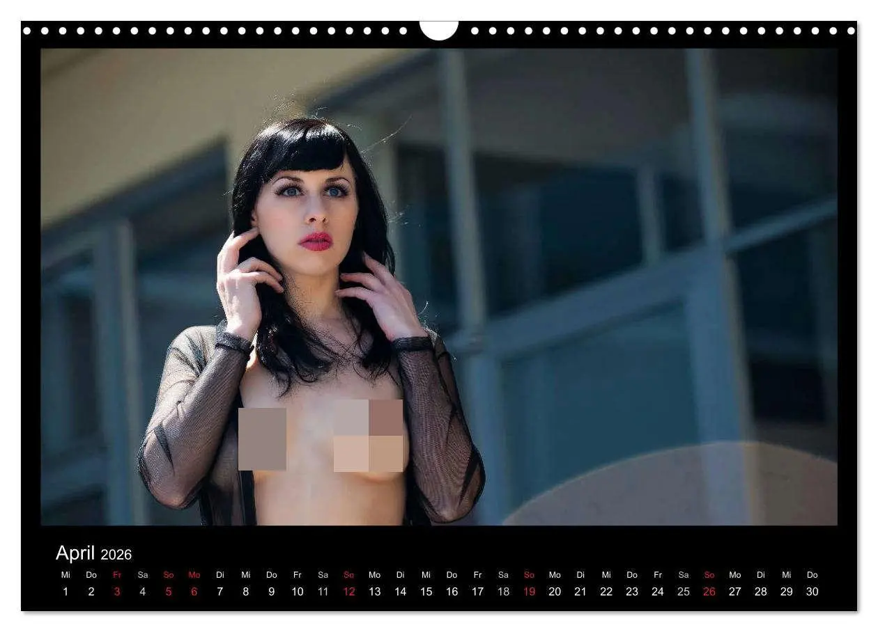 Bild: 9783516164152 | Outdoor Aktkalender 2026 (Wandkalender 2026 DIN A3 quer), CALVENDO...