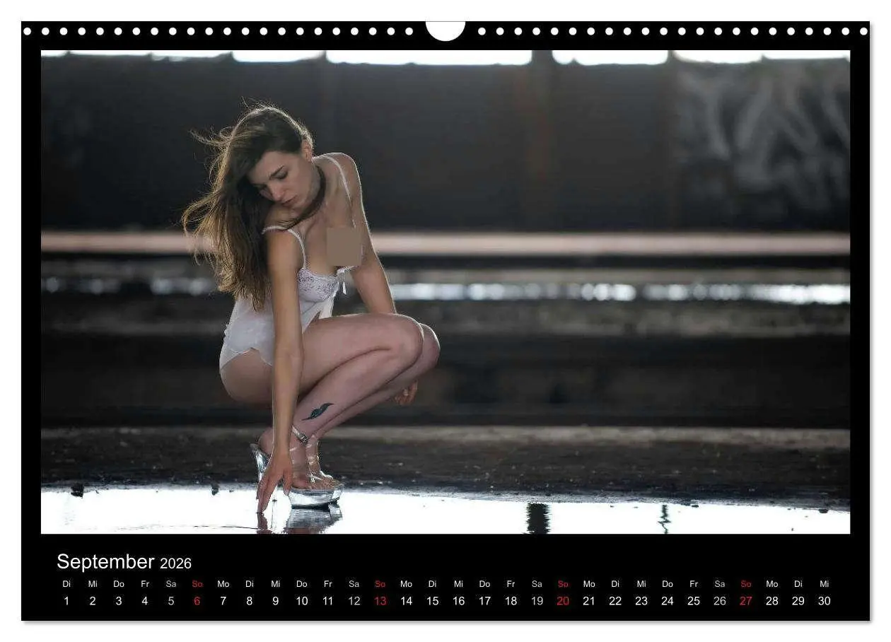 Bild: 9783516164152 | Outdoor Aktkalender 2026 (Wandkalender 2026 DIN A3 quer), CALVENDO...