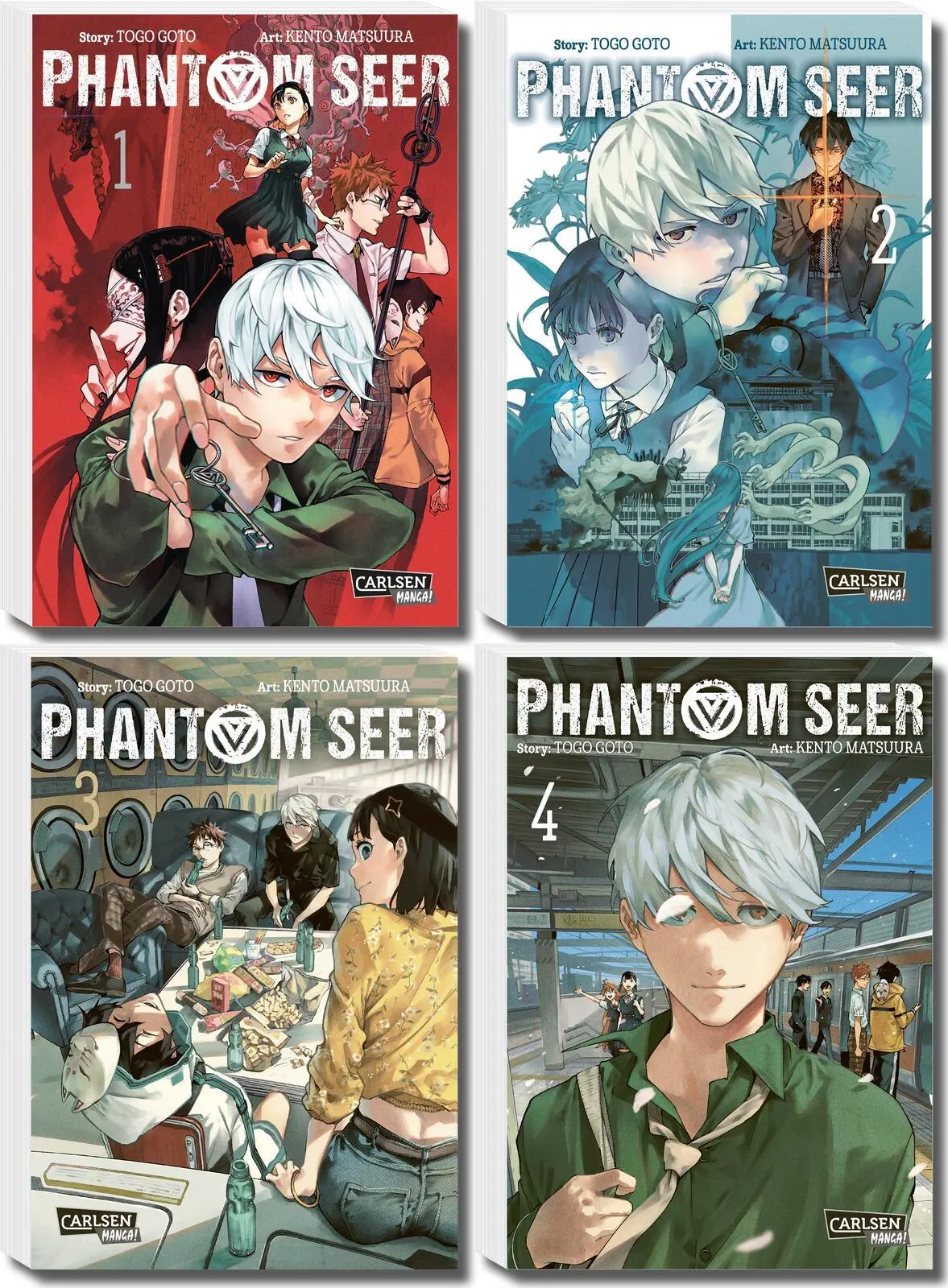 Cover: 9783551024152 | Phantom Seer Komplettpack 1-4 | Togo Goto | Box | Phantom Seer | 2024