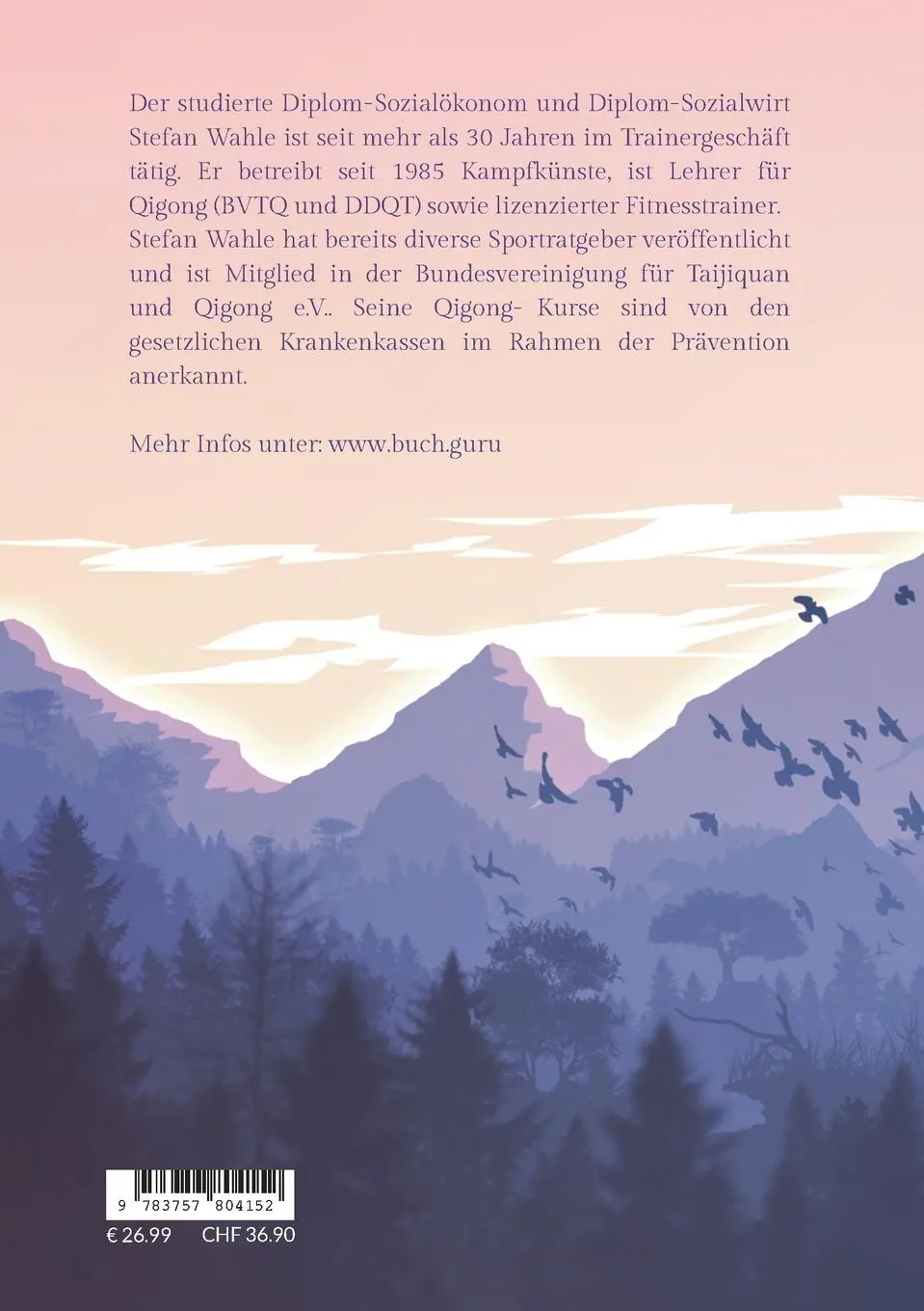 Rückseite: 9783757804152 | Weißer Kranich Qigong by Gabi Philippsen | Stefan Wahle (u. a.) | Buch