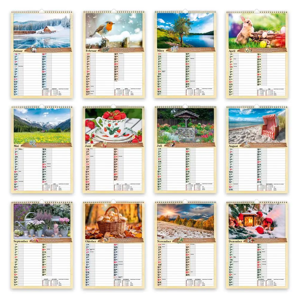 Bild: 9783988024152 | Trötsch Großbildkalender Der große Rentnerkalender 2026 | Wandkalender