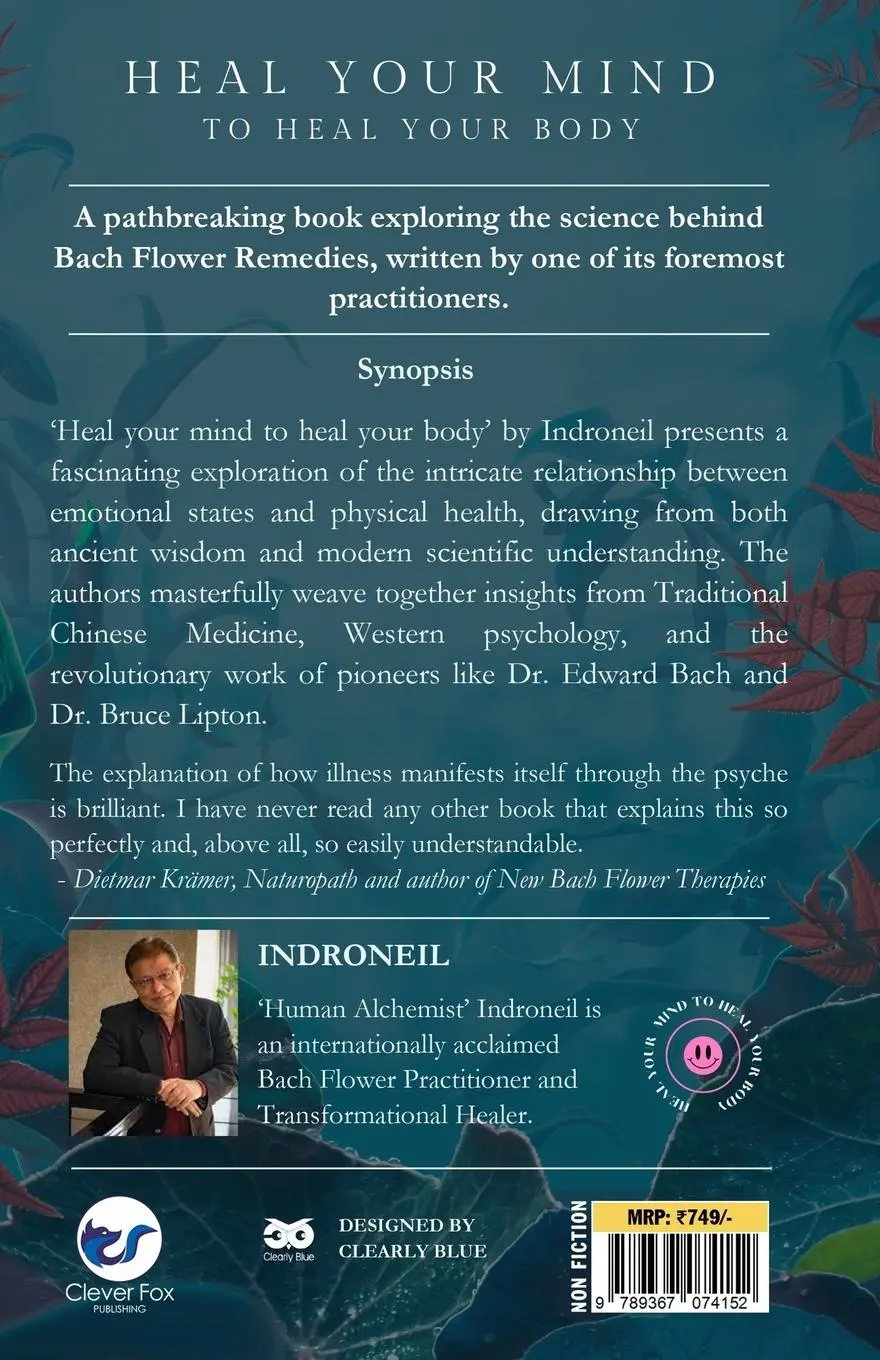 Rückseite: 9789367074152 | Heal Your Mind to Heal Your Body | Indroneil Mukerjee | Taschenbuch