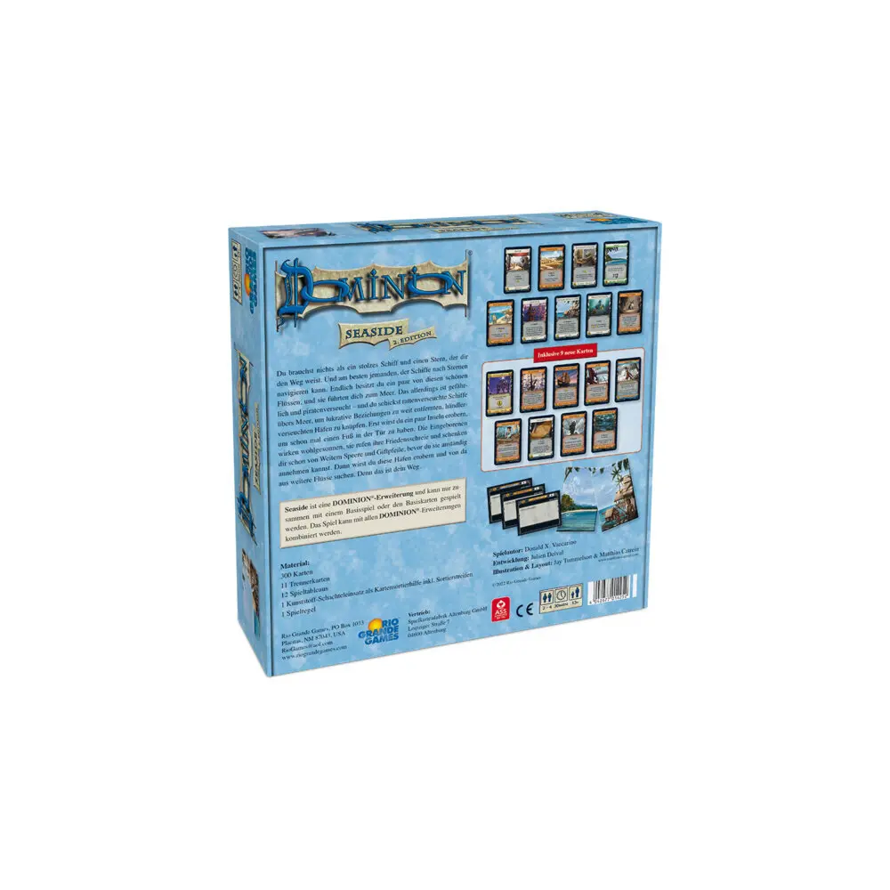 Bild: 4042677014252 | Dominion Seaside 2. Edition | Rio Grande Games | Spiel | 22599237
