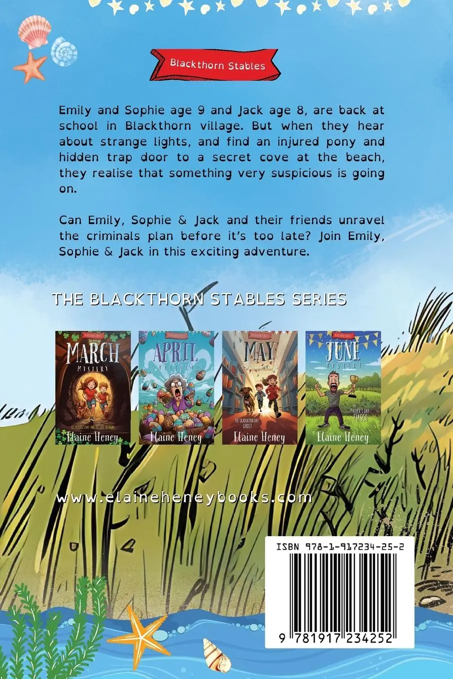 Rückseite: 9781917234252 | Smuggler's Cove Blackthorn Stables September Mystery - Dyslexia...