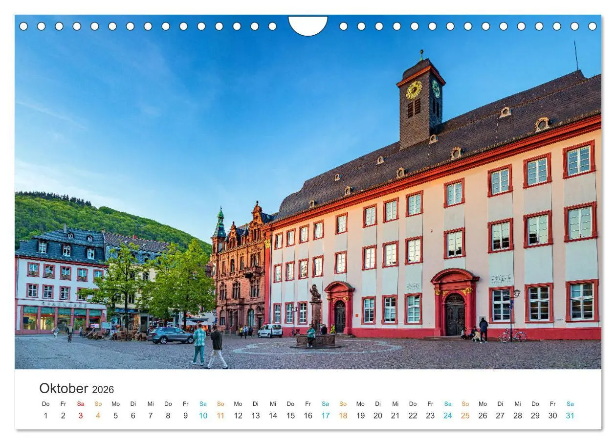 Bild: 9783457374252 | Heidelberg - Stadt der Romantik (Wandkalender 2026 DIN A4 quer),...