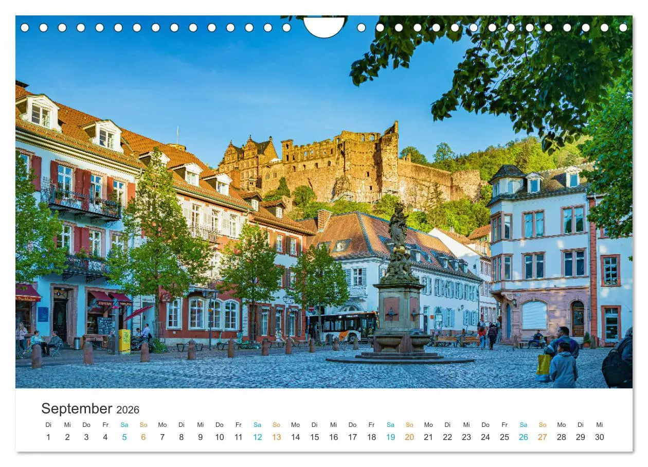 Bild: 9783457374252 | Heidelberg - Stadt der Romantik (Wandkalender 2026 DIN A4 quer),...