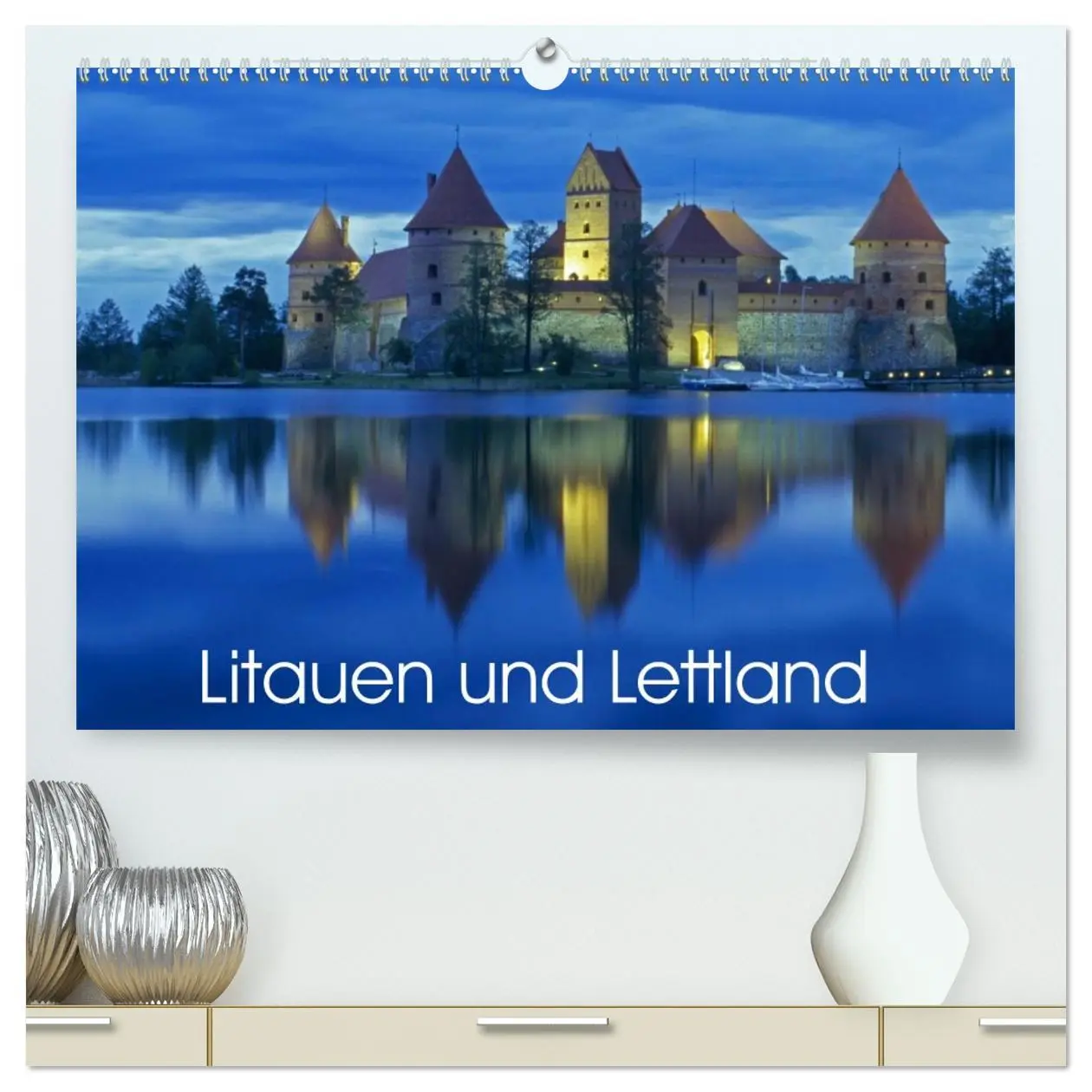 Cover: 9783516084252 | Litauen und Lettland (hochwertiger Premium Wandkalender 2026 DIN A2...