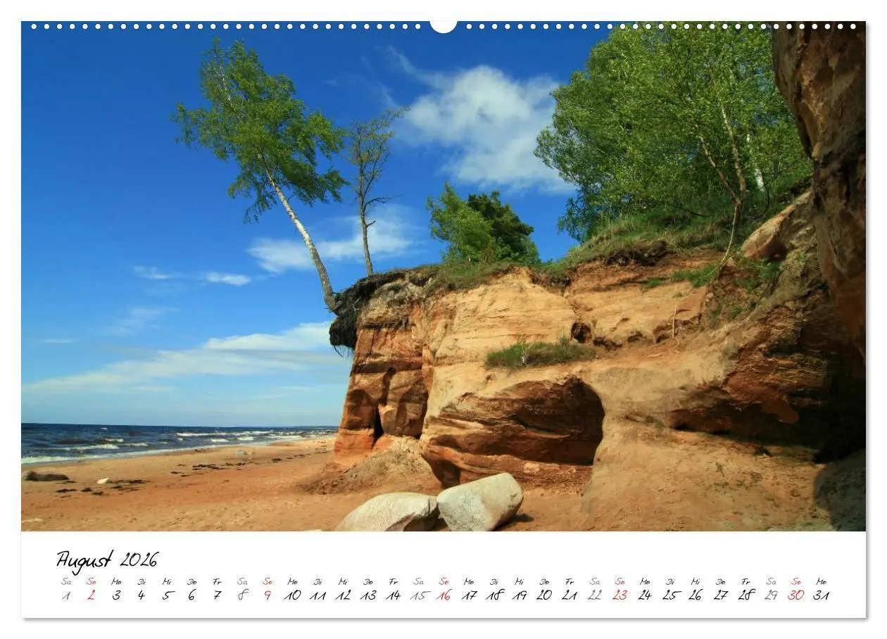 Bild: 9783516084252 | Litauen und Lettland (hochwertiger Premium Wandkalender 2026 DIN A2...