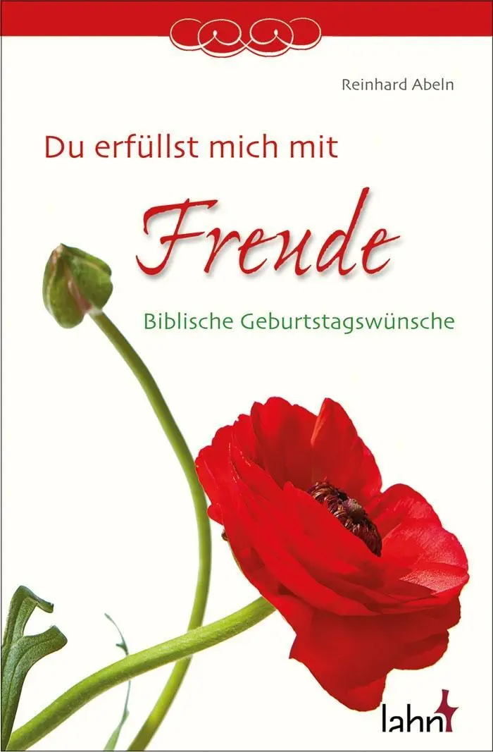 Cover: 9783784074252 | Du erfüllst mich mit Freude | Biblische Geburtstagswünsche | Abeln