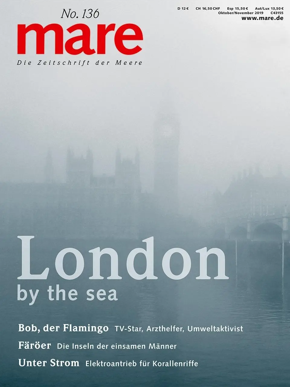 Cover: 9783866484252 | mare 136 - London | Nikolaus K. Gelpke | Taschenbuch | 130 S. | 2019