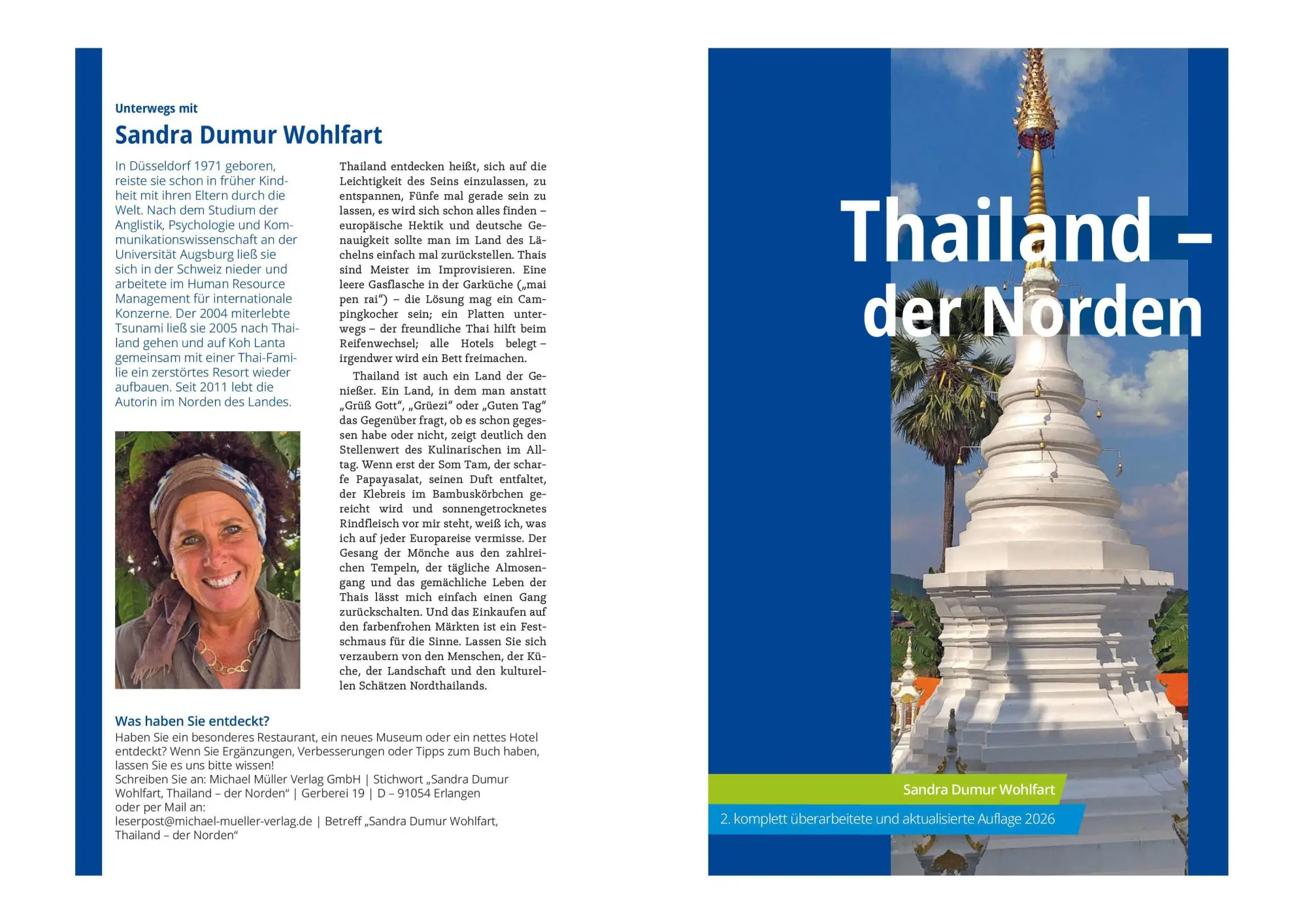 Bild: 9783966854252 | MICHAEL MÜLLER Reiseführer Thailand - der Norden | Wohlfart | Buch