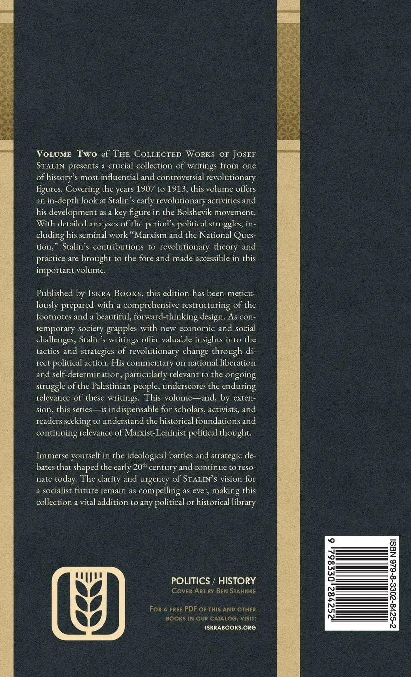 Rückseite: 9798330284252 | Collected Works of Josef Stalin | Volume 2 | Josef V. Stalin | Buch