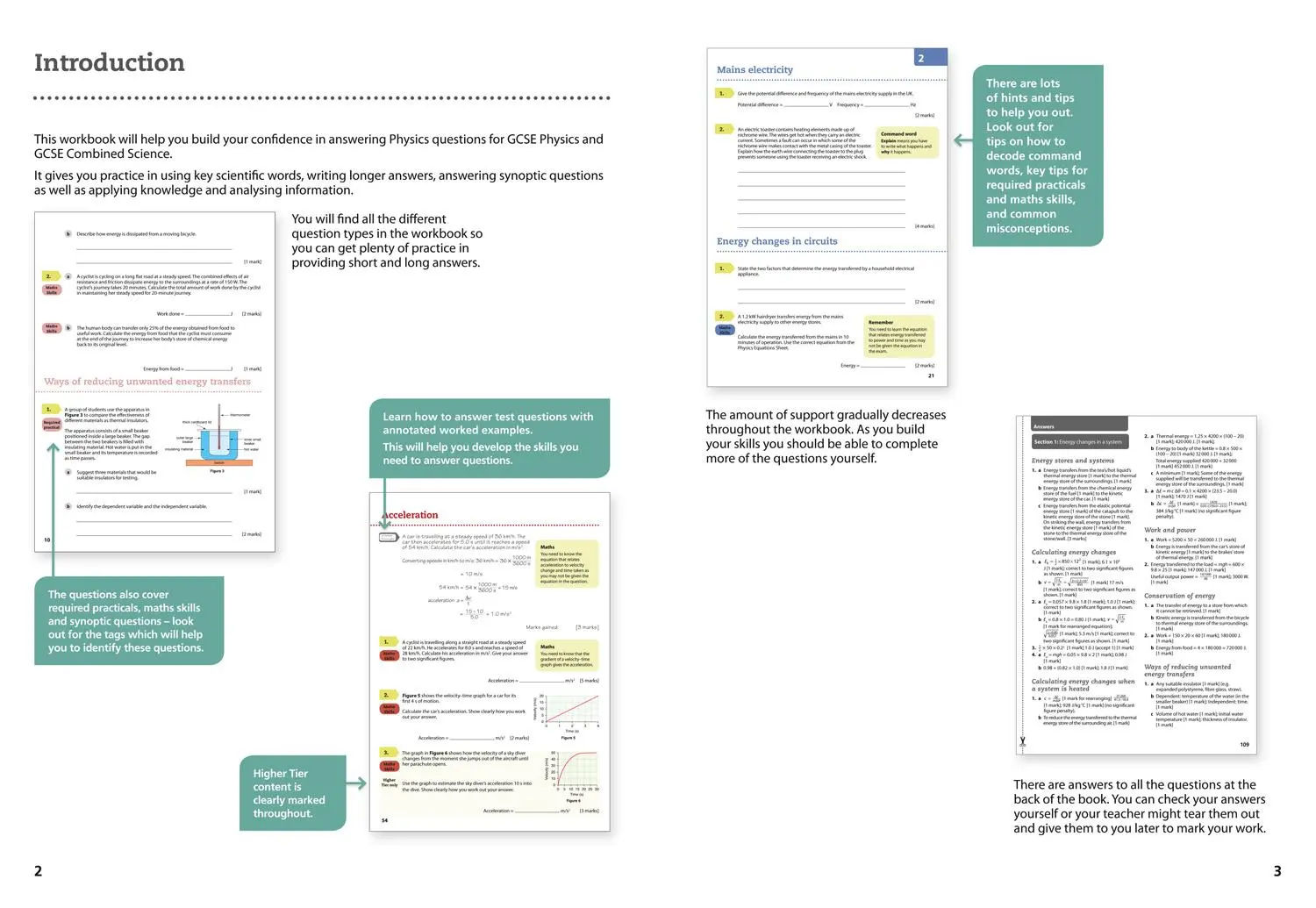 Bild: 9780008194352 | Aqa GCSE (9-1) Physics Achieve Grade 8-9 Workbook | Lynn Pharaoh