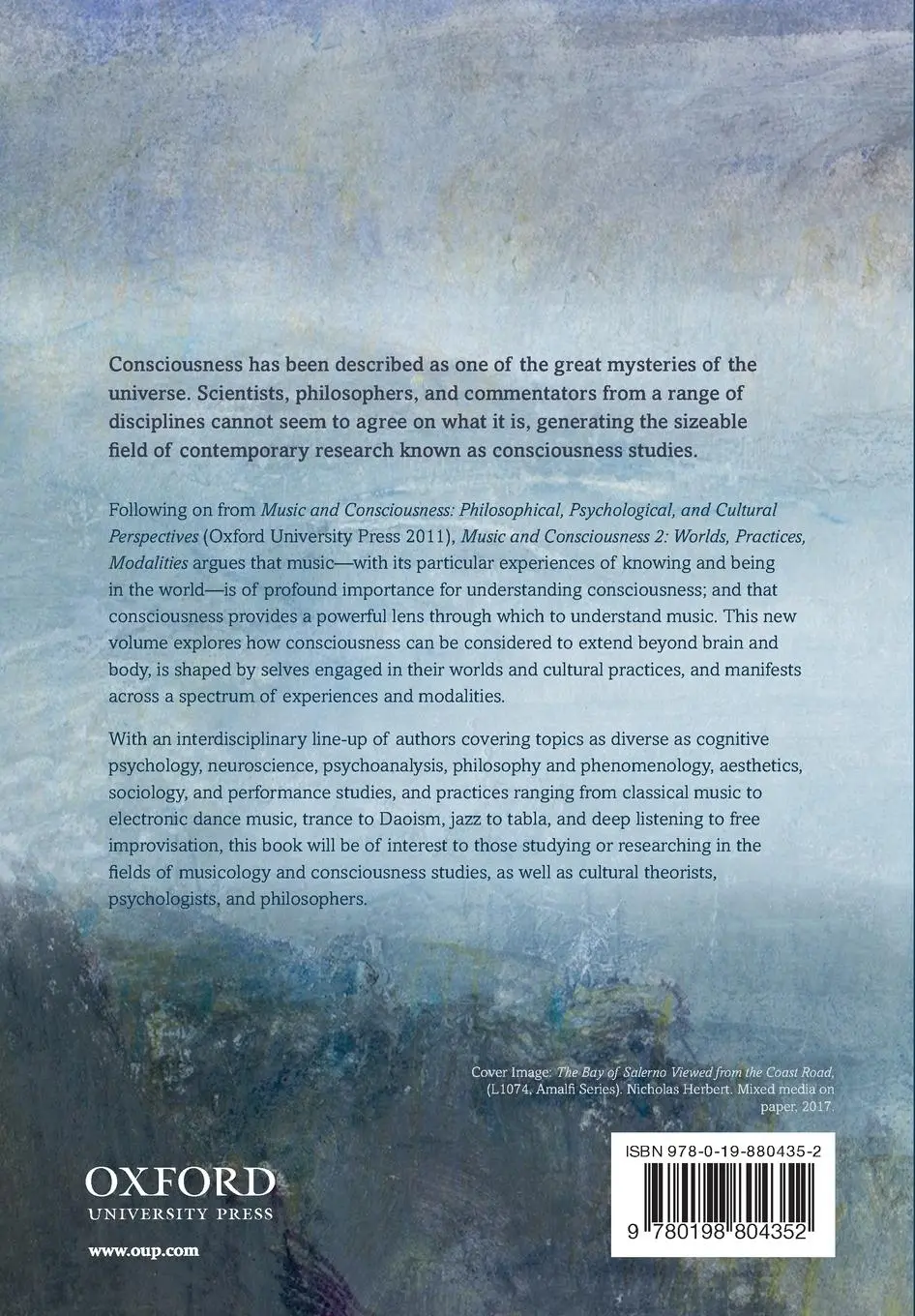 Rückseite: 9780198804352 | Music and Consciousness 2 | Worlds, Practices, Modalities | Buch