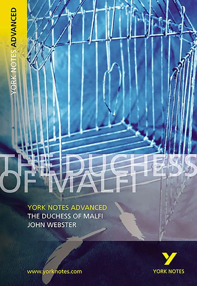 Cover: 9780582784352 | The Duchess of Malfi: York Notes Advanced - everything you need to...