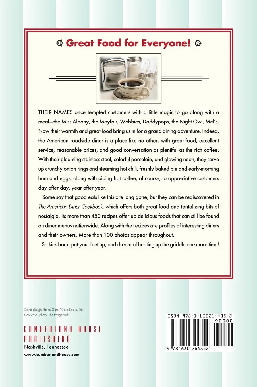 Rückseite: 9781630264352 | The American Diner Cookbook | Linda Everett | Buch | Gebunden | 2002