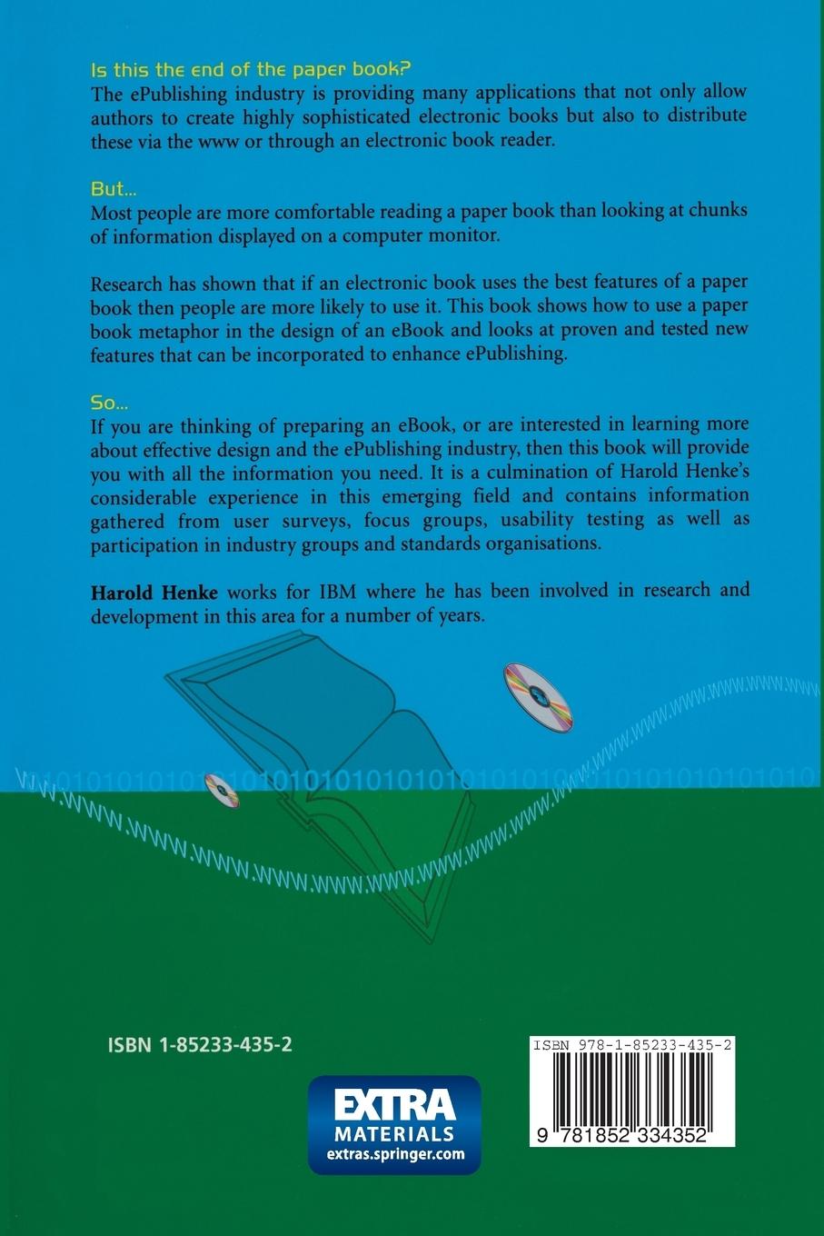 Rückseite: 9781852334352 | Electronic Books and ePublishing | A Practical Guide for Authors | xix