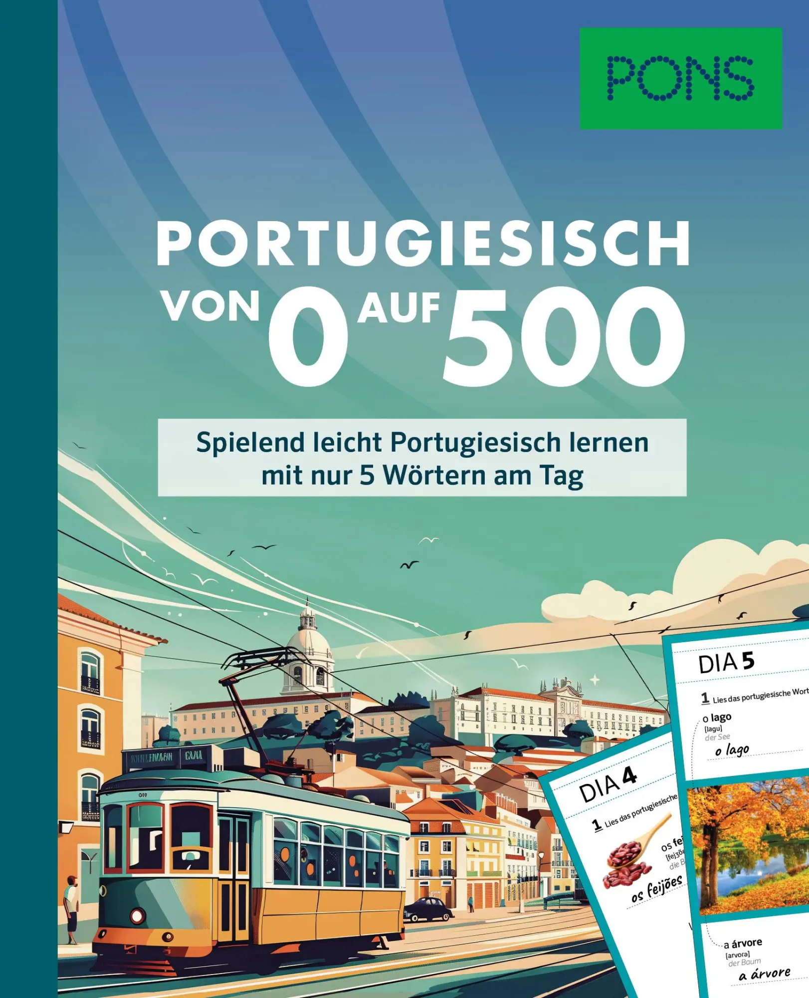 Cover: 9783125164352 | PONS Portugiesisch von 0 auf 500 | Taschenbuch | PONS Von 0 auf 500