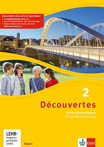 Cover: 9783126224352 | Découvertes 2. Ausgabe Bayern. Fit für Schulaufgaben. Arbeitsheft...