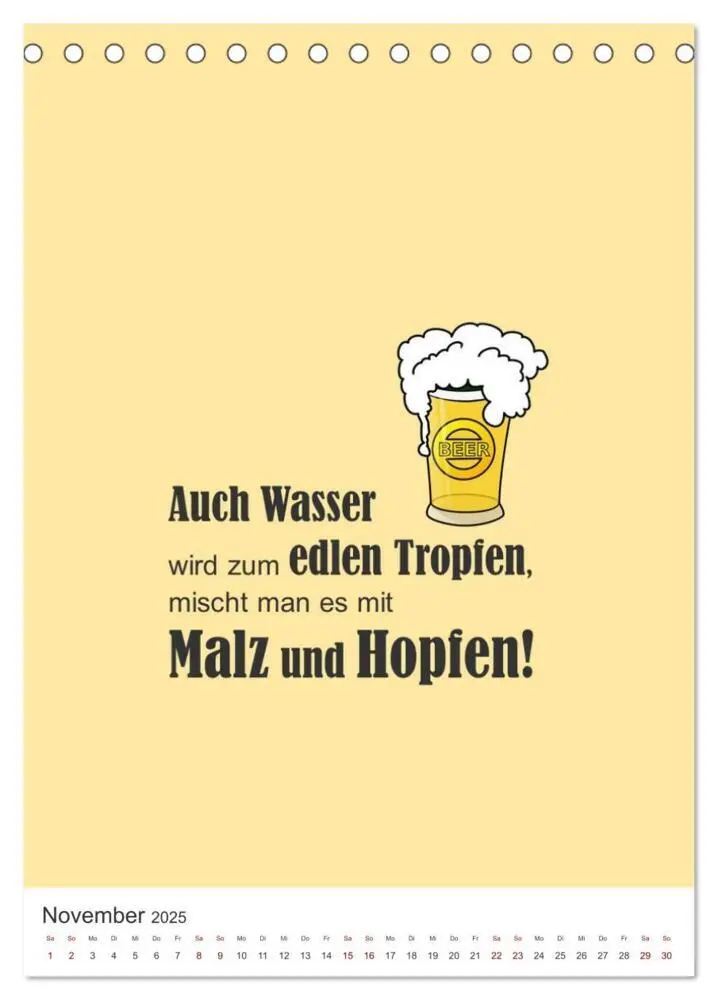 Bild: 9783435894352 | TRINKSPRÜCHE rund um Bier, Wein und Co. ... (Tischkalender 2025 DIN...