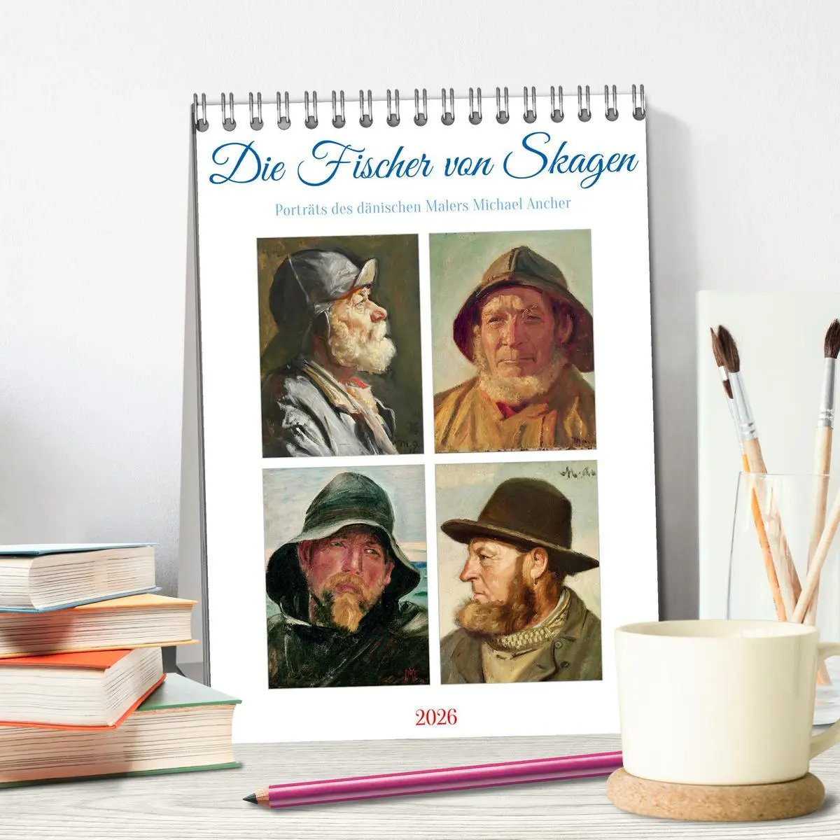 Bild: 9783457294352 | Die Fischer von Skagen (Tischkalender 2026 DIN A5 hoch), CALVENDO...