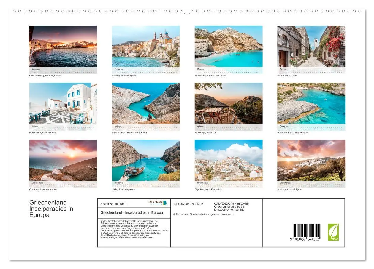 Bild: 9783457674352 | Griechenland - Inselparadies in Europa (hochwertiger Premium...