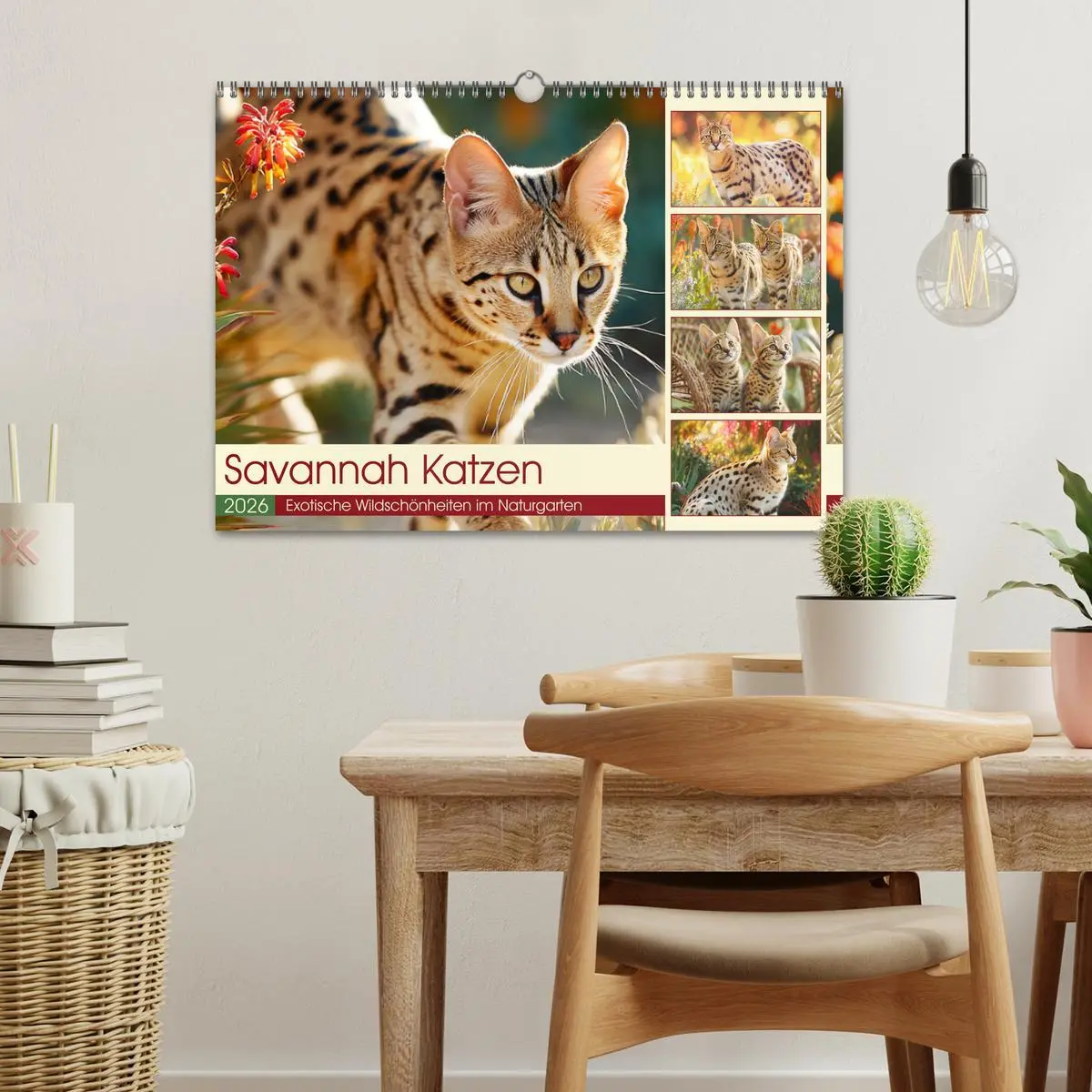 Bild: 9783516214352 | Savannah Katzen. Exotische Wildschönheiten im Naturgarten...