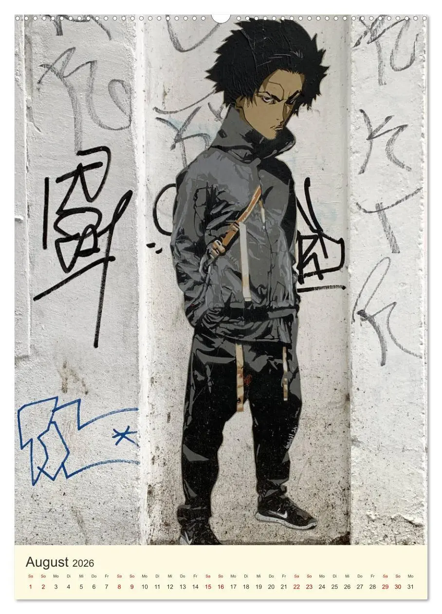 Bild: 9783516384352 | Hamburg StreetArt Classics (Wandkalender 2026 DIN A2 hoch),...