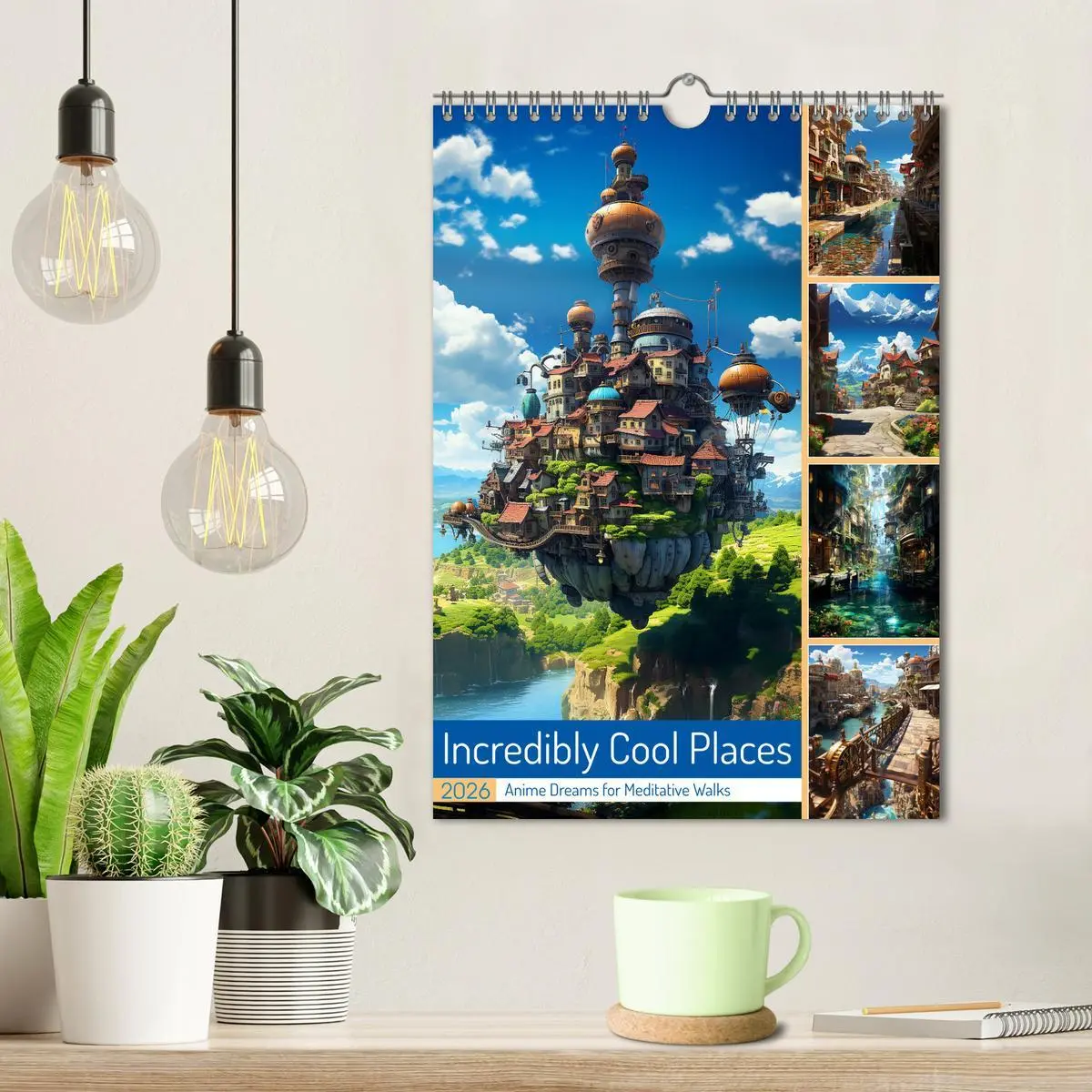 Bild: 9783516524352 | Incredibly Cool Places (Wall Calendar 2026 DIN A4 portrait),...