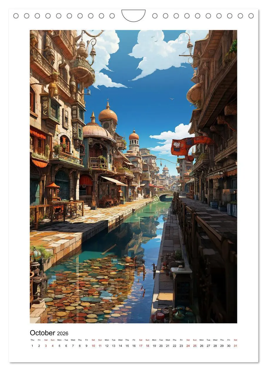 Bild: 9783516524352 | Incredibly Cool Places (Wall Calendar 2026 DIN A4 portrait),...