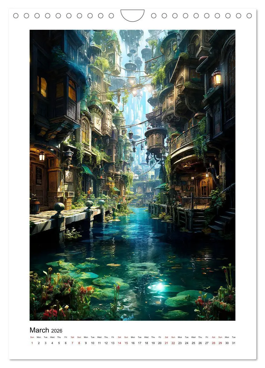 Bild: 9783516524352 | Incredibly Cool Places (Wall Calendar 2026 DIN A4 portrait),...