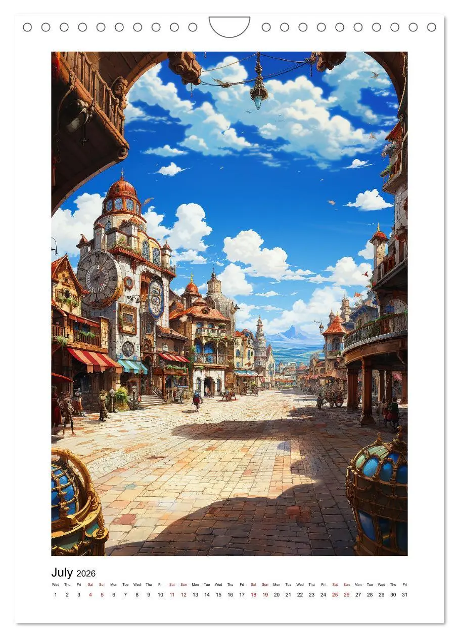 Bild: 9783516524352 | Incredibly Cool Places (Wall Calendar 2026 DIN A4 portrait),...