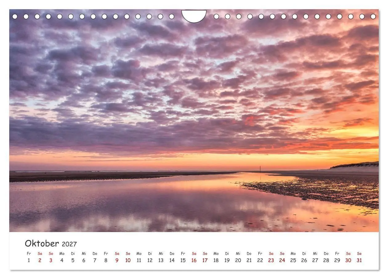 Bild: 9783569474352 | Sehnsuchtinsel Langeoog (Wandkalender 2027 DIN A4 quer), CALVENDO...