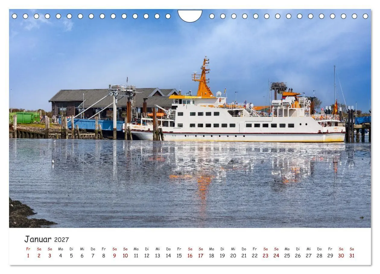 Bild: 9783569474352 | Sehnsuchtinsel Langeoog (Wandkalender 2027 DIN A4 quer), CALVENDO...