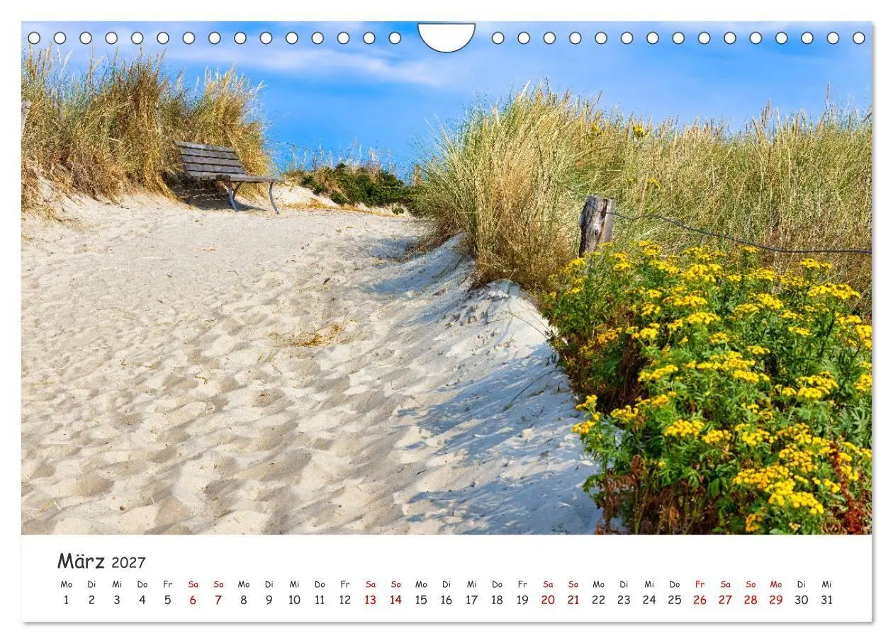 Bild: 9783569474352 | Sehnsuchtinsel Langeoog (Wandkalender 2027 DIN A4 quer), CALVENDO...