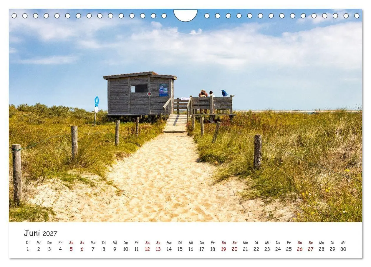 Bild: 9783569474352 | Sehnsuchtinsel Langeoog (Wandkalender 2027 DIN A4 quer), CALVENDO...
