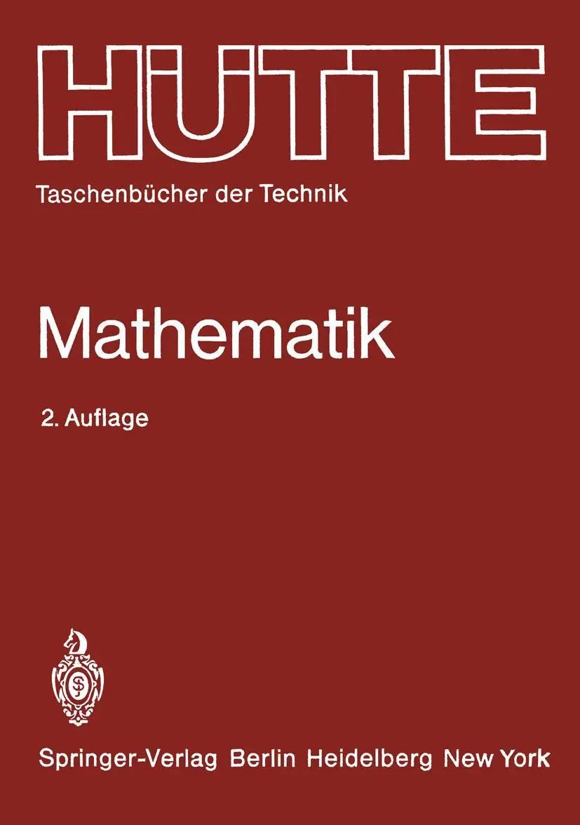 Cover: 9783642874352 | Mathematik | Istvan Szabo (u. a.) | Taschenbuch | xx | Deutsch | 2012