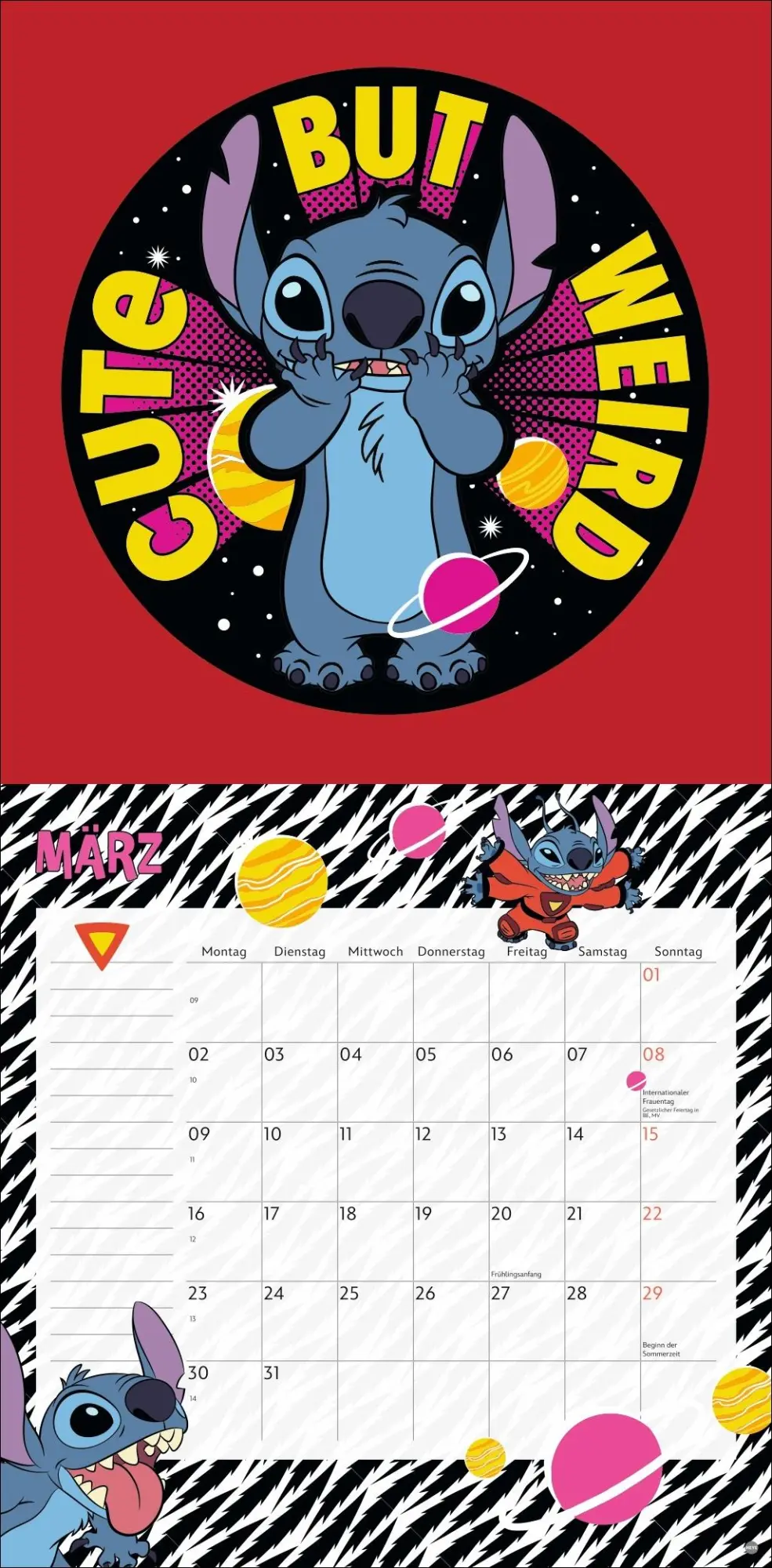 Bild: 9783756414352 | Stitch Broschurkalender 2026 | Kalender | 28 S. | Deutsch | 2026