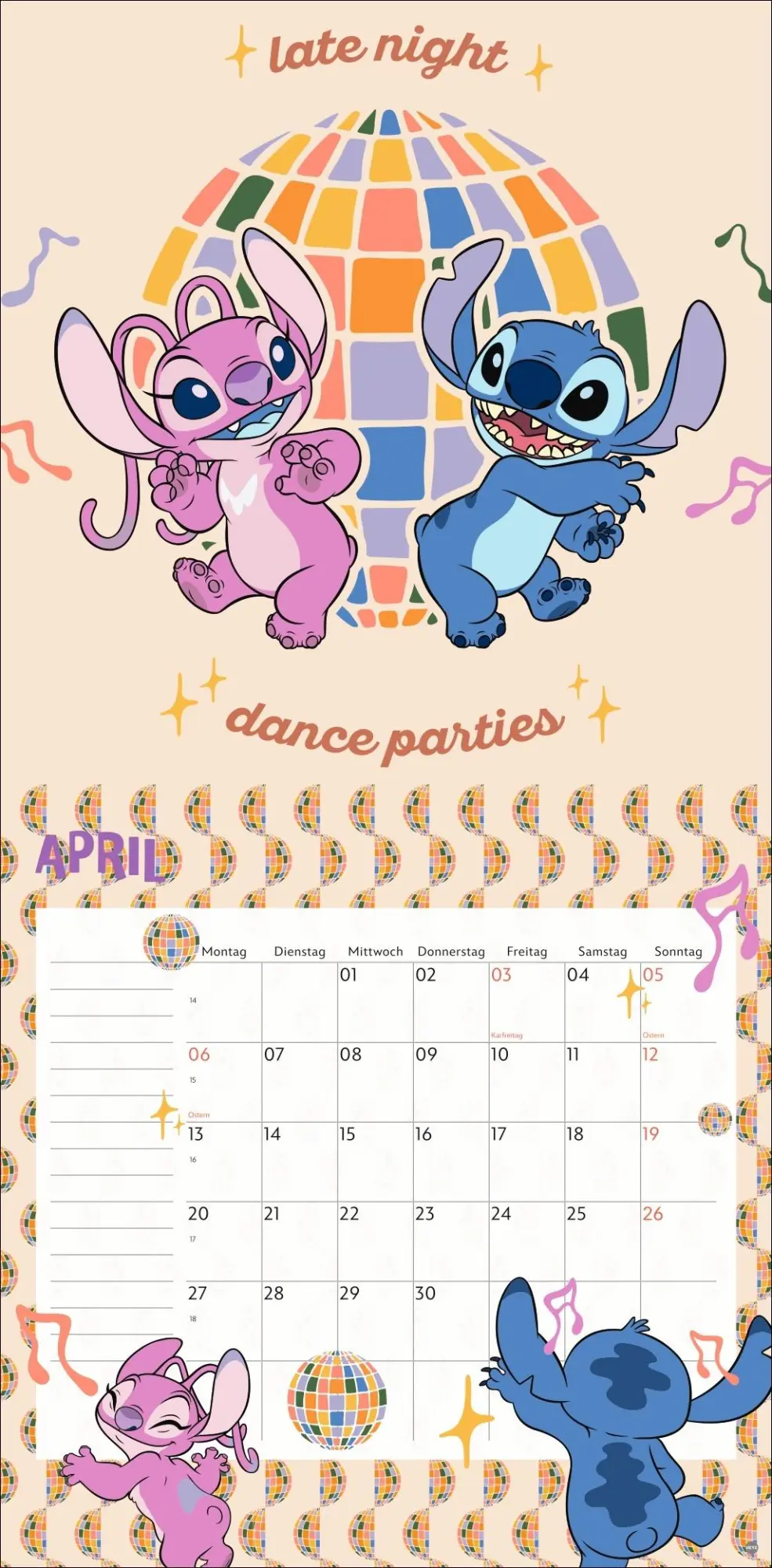 Bild: 9783756414352 | Stitch Broschurkalender 2026 | Kalender | 28 S. | Deutsch | 2026