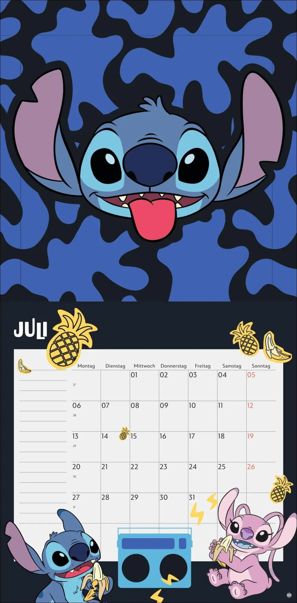 Bild: 9783756414352 | Stitch Broschurkalender 2026 | Kalender | 28 S. | Deutsch | 2026